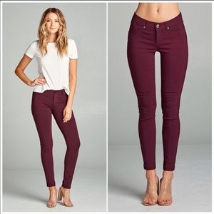 Ponte Skinny Brick Stretch Jeggings!